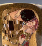 Goebel - Vase - Porcelaine - Le Baiser, Gustav Klimt