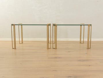 Peter Ghyczy - Salontafel (2) - T 24 - Glas, Messing -