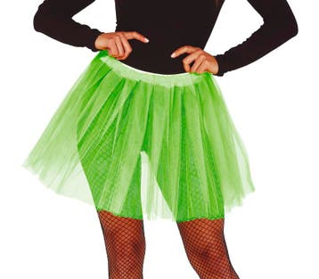 Licht Groene Tutu 40cm, Verzenden