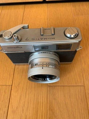 Minolta Hi-Matic 7 Analoge camera, Audio, Tv en Foto, Nieuw