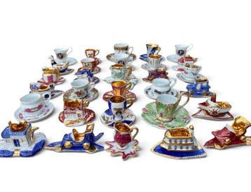 Porcelanas Aveiro - Tasse et soucoupe (30) - Porcelaine
