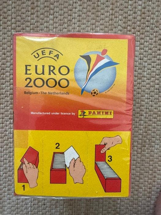 Panini Euro 2000 - 100 packs edition - Sealed box -, Collections, Autocollants