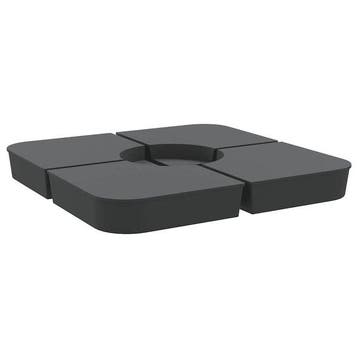 Dalles de lestage parasol 100kg - Jusqua epuisement - Promo, Verzenden