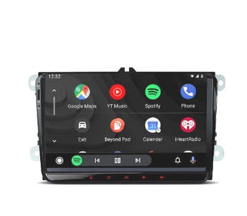 Autoradio Gps Android 12 Volkswagen Vw Pour Skoda Seat, Verzenden, Nieuw