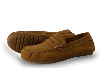 Polo Ralph Lauren Instappers in maat 39 Bruin, Polo Ralph Lauren, Bruin, Verzenden, Instappers