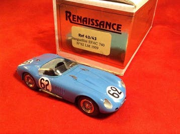Renaissance - made in France 1:43 - Voiture de course