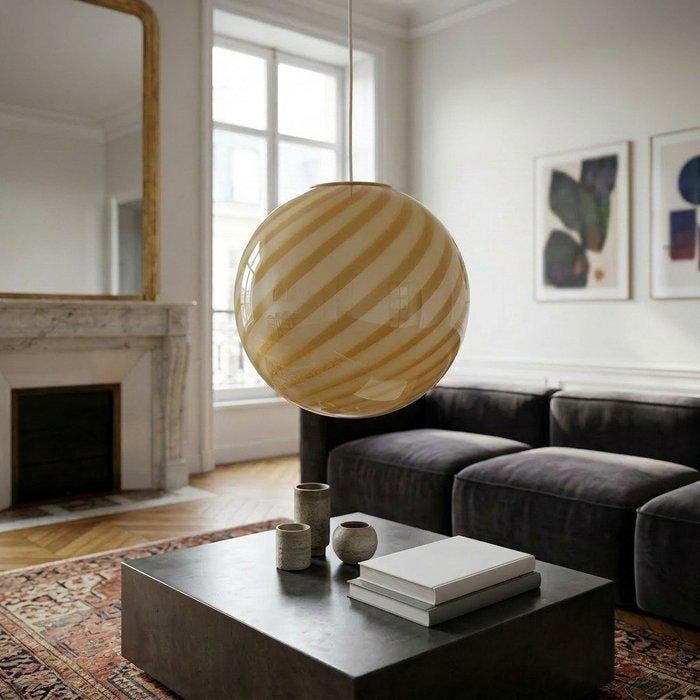 Murano - Plafondlamp - Glas - Hanglamp 30 cm, Antiquités & Art, Antiquités | Éclairage