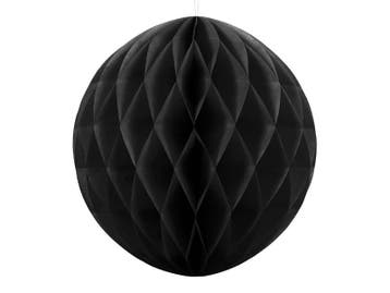 Honeycomb Bal Zwart 40cm, Verzenden