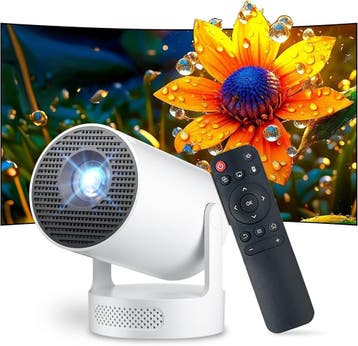 Mini Projector 4K | 34% korting retour deal | Direct kijken, HD (720), Verzenden, Zo goed als nieuw, LCD