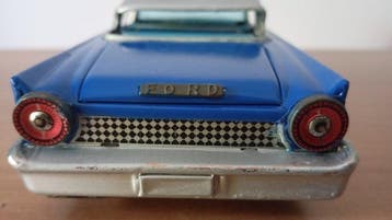Haji - Speelgoedauto Ford Fairlane Galaxy - 1950-1960 -, Antiek en Kunst