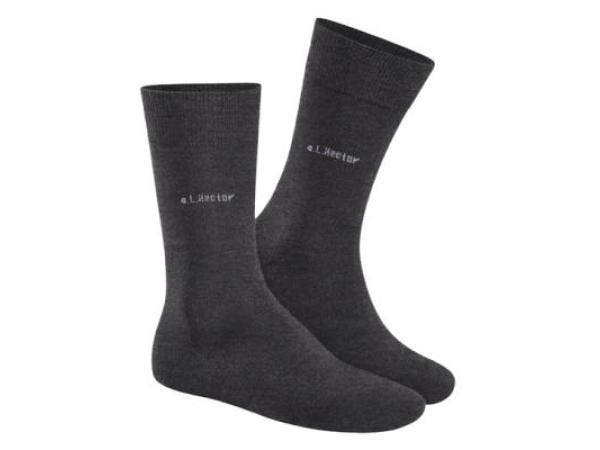 Veiling - 24x  Grijs Heren sokken maat 39-42 A.L. Hector, Vêtements | Hommes, Chaussettes & Bas