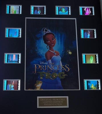 The Princess and The Frog - Framed Film Cell Display with, Verzamelen, Nieuw