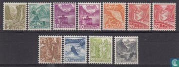 Zwitserland - Landschappen - 1936, Postzegels en Munten, Verzenden, Postfris