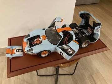 Altaya 1:8 - Voiture de course miniature - Ford GT 40 #6, Hobby en Vrije tijd, Nieuw