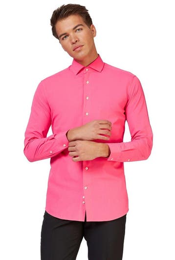 Roze Overhemd Heren OppoSuits, Verzenden, Nieuw