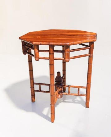 Tafel - Pear - Faux Bamboo