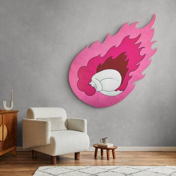 Ine Agresta - PIROCLÁSTICA - XL - Textile Wall Hanging