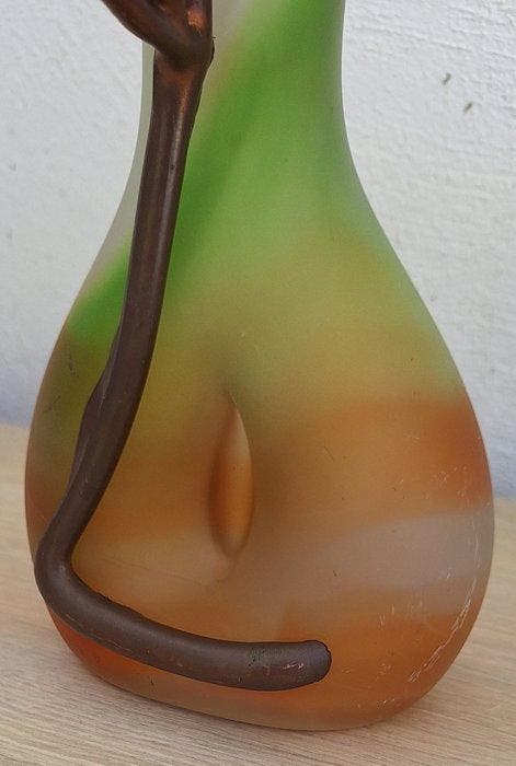 Vasile Tubi Vadan - Vaas - Glas, Antiquités & Art, Antiquités | Verre & Cristal