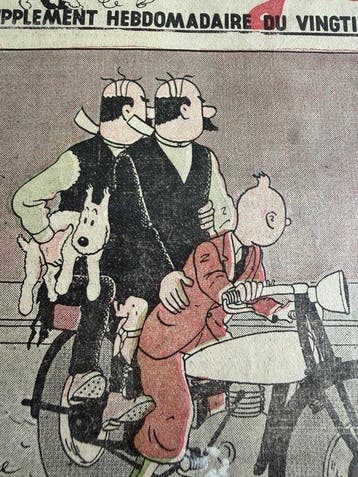 Le Petit Vingtième N°42 - Couverture de Hergé - 1938, Livres