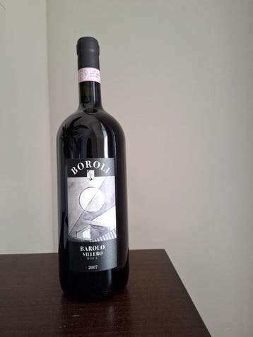 2007 Achille Boroli, Villero - Barolo DOCG - 1 Magnum (1,5, Nieuw