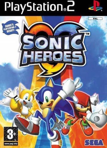 Sonic Heroes (PS2 Games), Games en Spelcomputers, Games | Sony PlayStation 2, Ophalen of Verzenden, Zo goed als nieuw