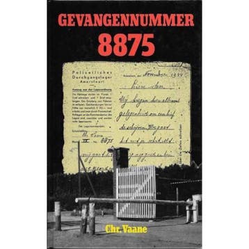 Gevangennummer 8875 9789071420351 Vaane, Verzenden, Vaane
