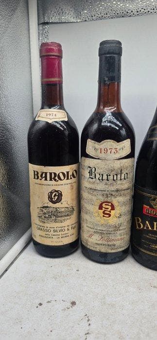 1979 Giordanom 1978 Langarolo, 1961 Bruzzone, 1973 Sottimano, Verzamelen, Nieuw