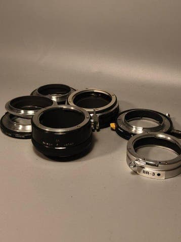 Nikon PK-11 / BR-3 / BR-4 / BR-2 / E2 Analoge camera, Nieuw
