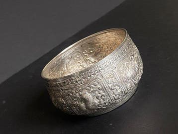 Kom - .900 zilver - Ceremoniële kom Sec.XX