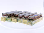 Schaal N Minitrix 3015, 3016, 3017,3018 en 3019 TEE rijtu..., Gebruikt, Gelijkstroom, Overige typen, Ophalen of Verzenden