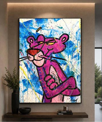 Gongas (XX-XXI) - Vandalized Pink Panther