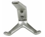Kapstokhaak Aluminium dubbel, Ophalen of Verzenden, Nieuw