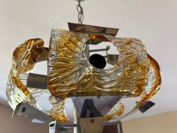In the style o Mezzega - Lustre - Verre de Murano