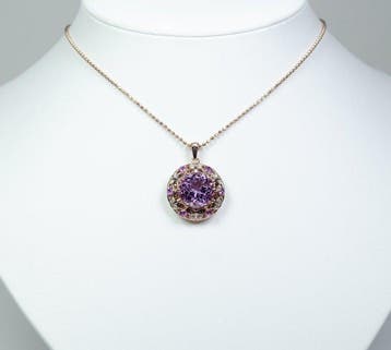 Zonder minimumprijs - Ketting met hanger - 925 zilver - 7,50