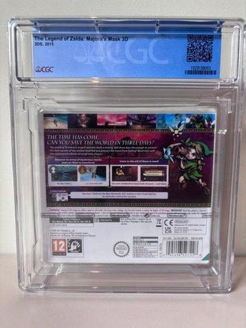 Nintendo - 3DS - CGC Graded 9.6 A++ Zelda; Majoras Mask, Nieuw