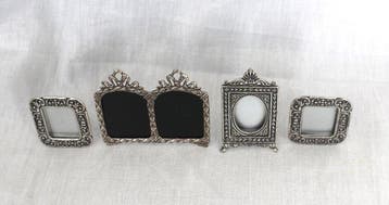 Cadre photo (4) - Argent 835, Argent 925 - petites listes