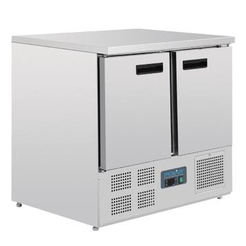 Polar G-serie 2-deurs koelwerkbank 240 liter, Verzenden
