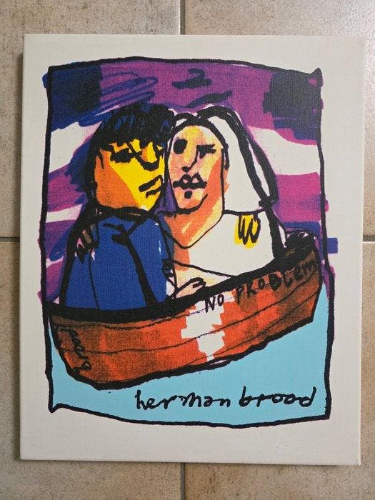 Herman Brood (1946-2001) - No problem, Antiek en Kunst, Antiek | Overige Antiek
