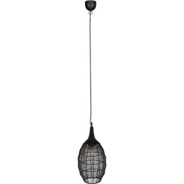 LED Hanglamp Trion Sorana - Zwarte Metalen LED Hanglamp met, Huis en Inrichting, Verzenden, Nieuw