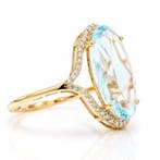Sans prix de réserve - Bague - 14 carats Or jaune - 5.10ct., Nieuw