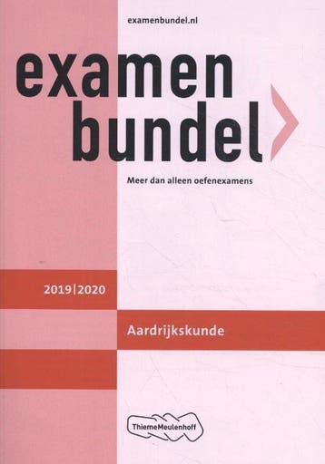 Examenbundel vwo Aardrijkskunde 2019/2020 - Kasbergen, Boeken, Verzenden, Nieuw