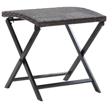Kruk poly rattan | Tweede kansje, OP = OP (klapkruk), Tuin en Terras, Tuinstoelen, Verzenden, Zo goed als nieuw, Rotan, Inklapbaar