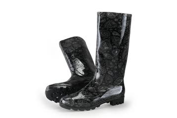 Xq Footwear Regenlaarzen in maat 38 Zwart, Xq Footwear, Verzenden, Zwart, Regenlaarzen