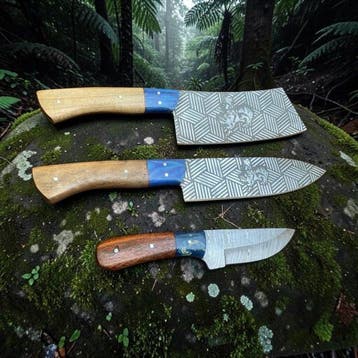 Keukenmes - Utility knife - Professionele, handgemaakte