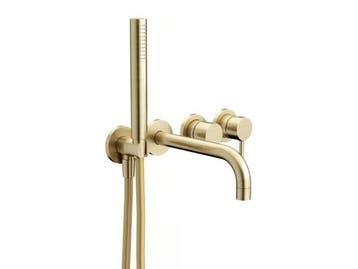 Veiling - Nobili afdekset badkraan met uitloop ancient brons, Bricolage & Construction, Sanitaire