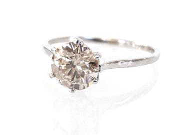 Sans prix de réserve - Bague de fiançailles - 14 carats Or