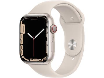 Apple Watch Series 7 - 45mm - Aluminium - Sterrenlicht - GPS, Verzenden
