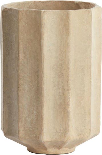 2dekans | Light & Living Bloempot Salou - Wit - Ø22cm -, Ophalen of Verzenden, Nieuw