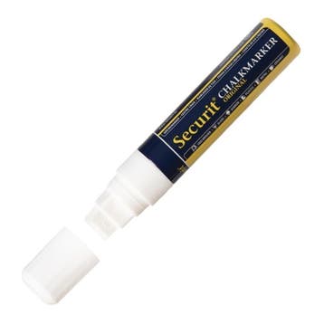 Wisbare krijtstift 15mm wit | Regenbestendig |, Verzenden, Nieuw in verpakking