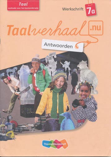 Taalverhaal Nu Antwoorden Werkschrift Taal 7A, Boeken, Verzenden, Nieuw